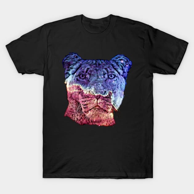 Space Cheetah no2 T-Shirt by DrPen